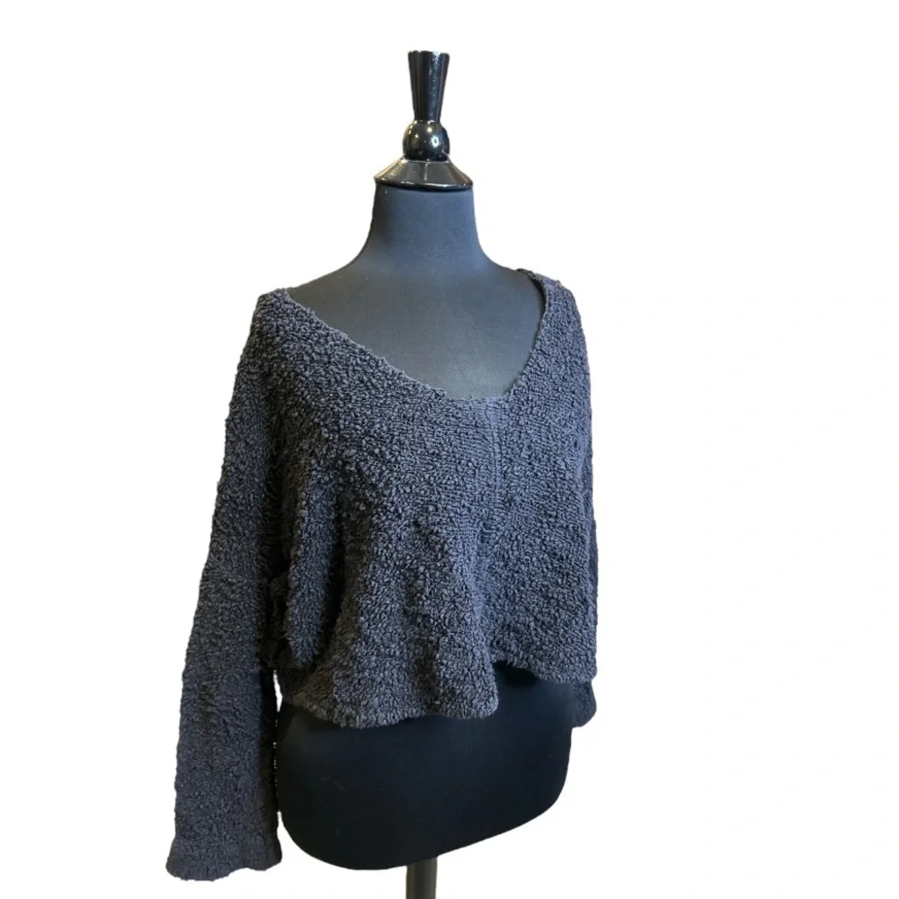 Free People Popcorn Pullover Sweater